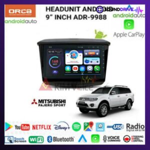 Head Unit Android Orca 9 inch OEM Pajero Sport 2010-2014