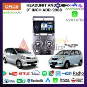 Head unit Android Orca OEM Avanza /Xenia lama 2004-2011 Soket pnp