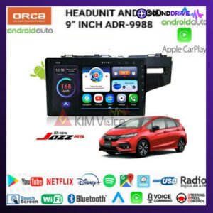 Head Unit Android Orca ADR 9988 OEM Honda Jazz 2014 up 9 Inch 10 Inch - 9 Inch