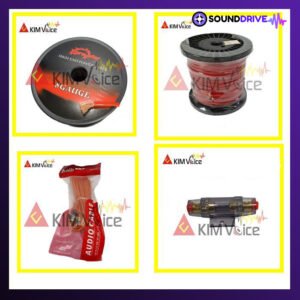 KABEL SET AUDIO MOBIL KWALITAS BAGUS untuk Instalasi SUB KOLONG AKTIF