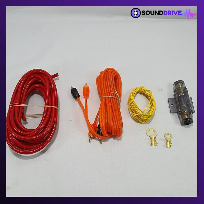 KABEL SET AUDIO MOBIL KWALITAS BAGUS untuk Instalasi SUB KOLONG AKTIF - Image 2