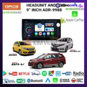 Head Unit Android Orca 9 inch oem Honda Brio/Mobilio/BRV