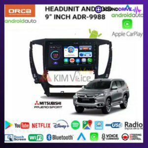 Head Unit Android Orca OEM Pajero 2017 up 9 inch 10 inch - 9 INCH