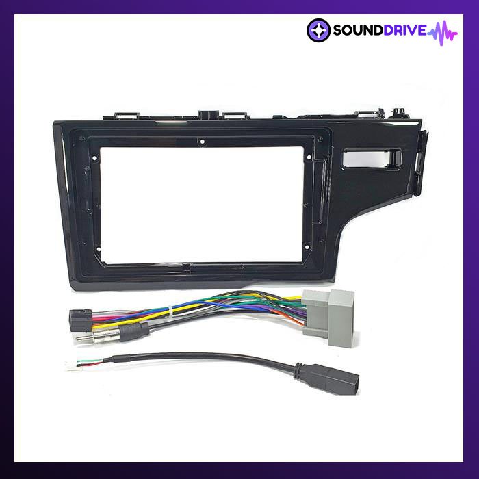 Frame HU Android 9 inch + Soket for Honda Jazz 2013 up - Image 2