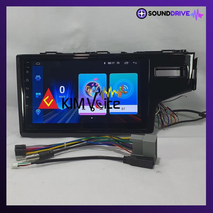 Frame HU Android 9 inch + Soket for Honda Jazz 2013 up - Image 4
