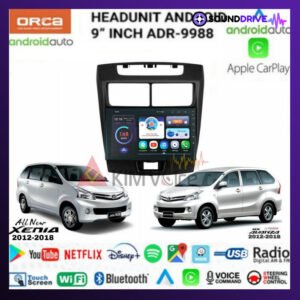 Head Unit Android 9 inch OEM New Avanza/Xenia 2012-2018 Soket pnp
