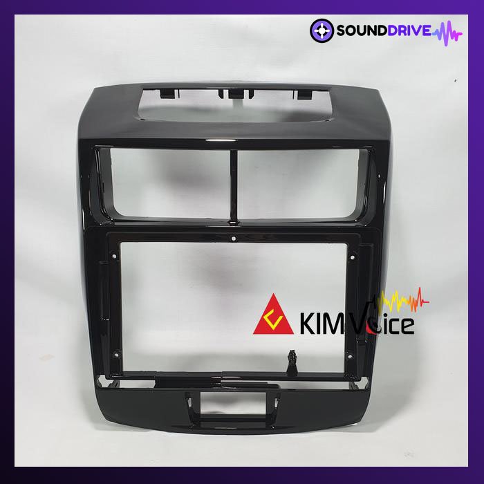Frame HU Android 9 inch for New Avanza Xenia 2012-2018 - Hitam, Frame + Soket - Image 3