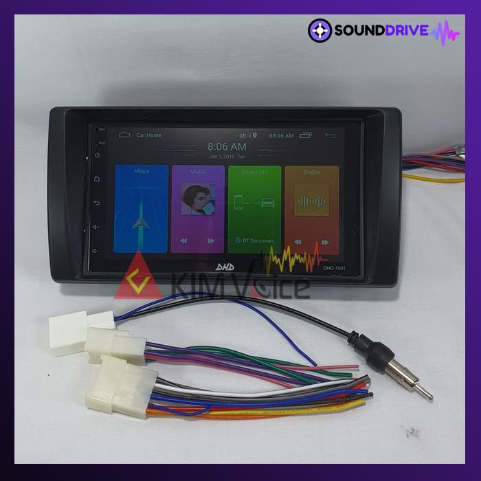 Head Unit Android 7 Inch for Camry American 2002-2005 + Soket P&P - Image 2