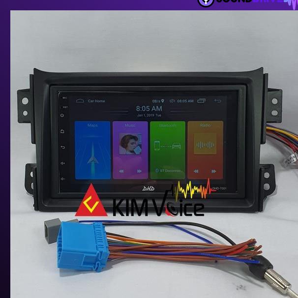 Head Unit Android 7 Inch for Suzuki Splash 2008-2014 + Soket P&P - Image 2