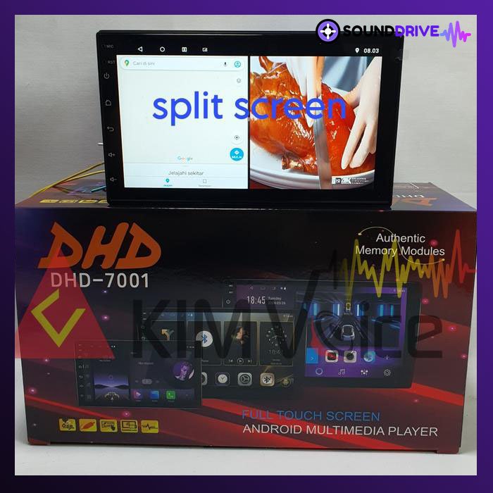 Head unit Android DHD 7001 7 in Full Glass - Image 3