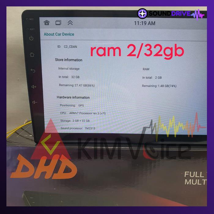 head unit Android DHD 700.1 10 inch + Kamera Mundur - Image 5