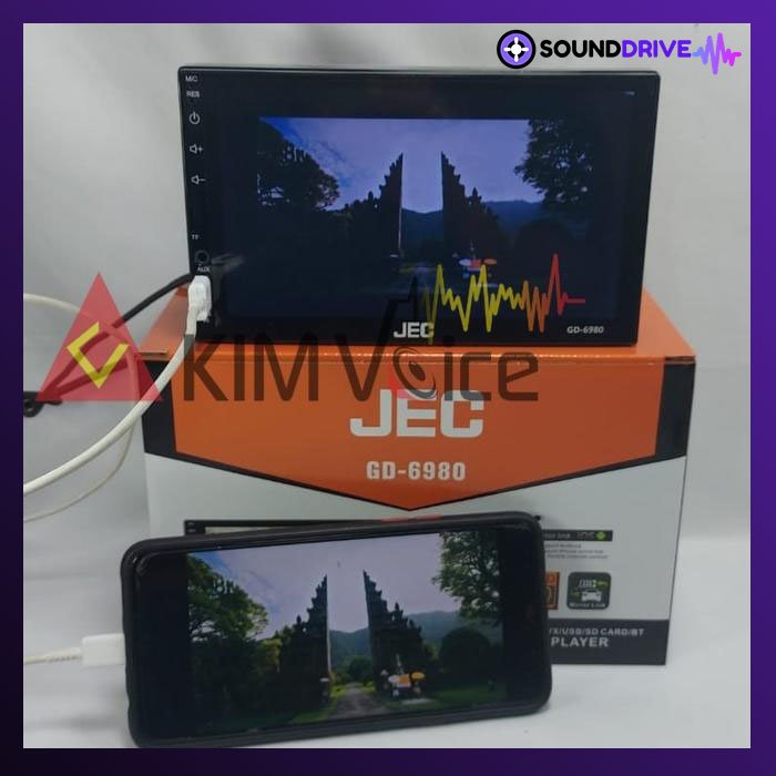 Head Unit Dekles MP5 JEC GD-6981 +Kamera Mundur - Image 3