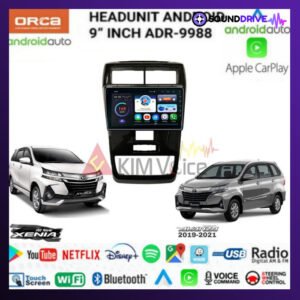Head Unit Android Orca 9 inch OEM New Avanza/Xenia 2019 up
