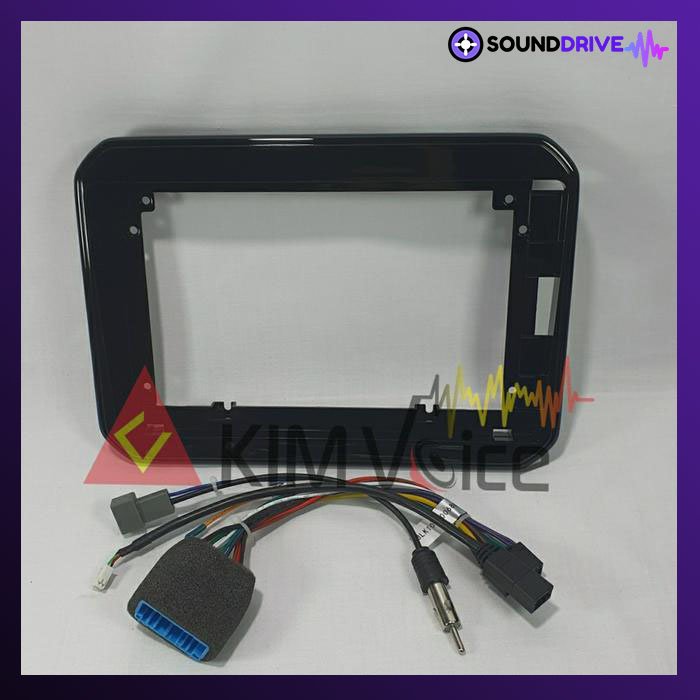 Frame Head unit Android 9 inch for Suzuki Ignis + Soket PNP - 10 Inch - Image 3