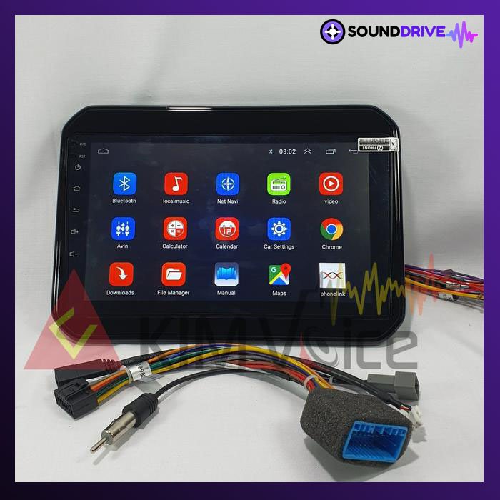 Frame Head unit Android 9 inch for Suzuki Ignis + Soket PNP - 10 Inch - Image 4