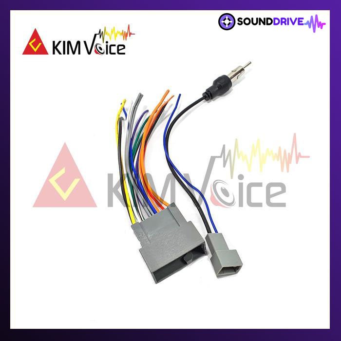 Soket Head Unit + Soket Radio for Honda 2016 kebawah