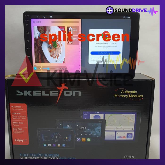 Head Unit Android skeleton 9 inch oem Honda Brio/Mobilio/BRV - Image 4