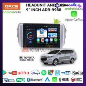 Head Unit Android Orca OEM Innova Reborn 9 inch 10 inch Soket pnp - 9 Inch