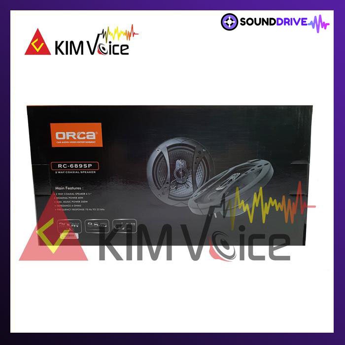 Speaker Coxial Orca 6inch Rc-689SP & RC-686SP