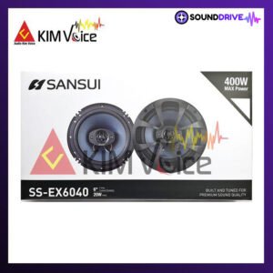 Speaker Coxial Sansui SS-EX6040 6 inch