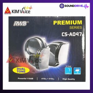 Klakson keong waterproof RWB CS-991/CS-A047