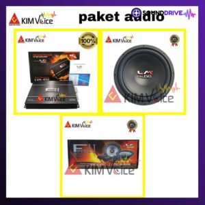 Paket Audio LM Audio (Power 4chl + Subwoofer 12 inch + Split 6inch)
