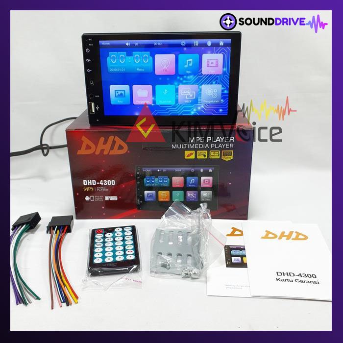 HEADUNIT DOUBLE DIN MP5 DHD-4300 - Image 2