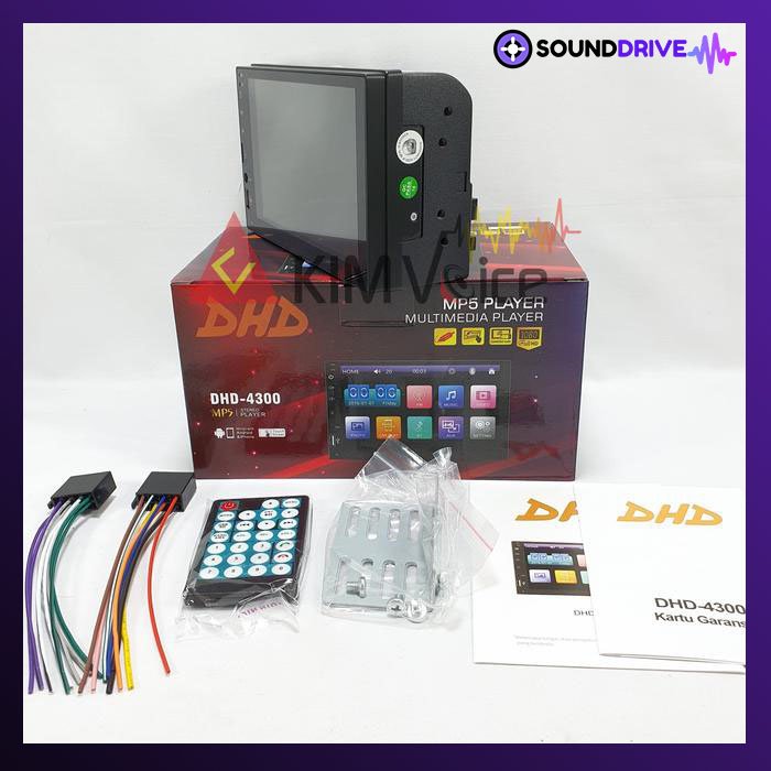 HEADUNIT DOUBLE DIN MP5 DHD-4300 - Image 4